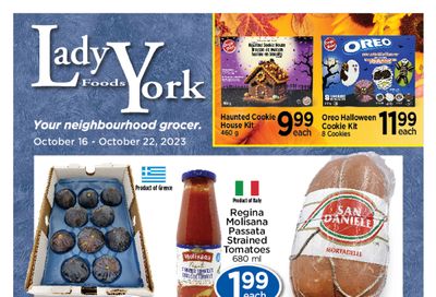 Lady York Foods Flyer October 16 to 22
