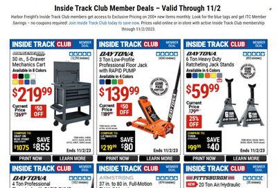Harbor Freight Weekly Ad Flyer Specials October 15 to November 2, 2023