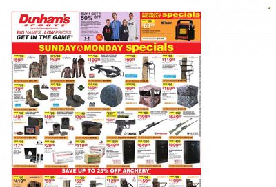 Dunham's Sports (MI, PA, WI) Weekly Ad Flyer Specials October 14 to October 19, 2023