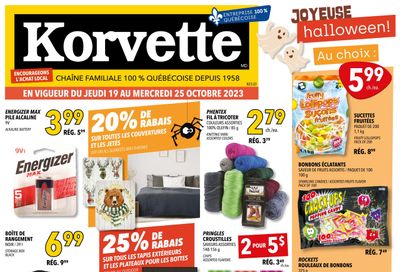 Korvette Flyer October 19 to 25