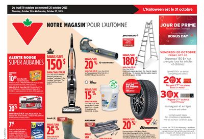 Canadian Tire (QC) Flyer October 19 to 25