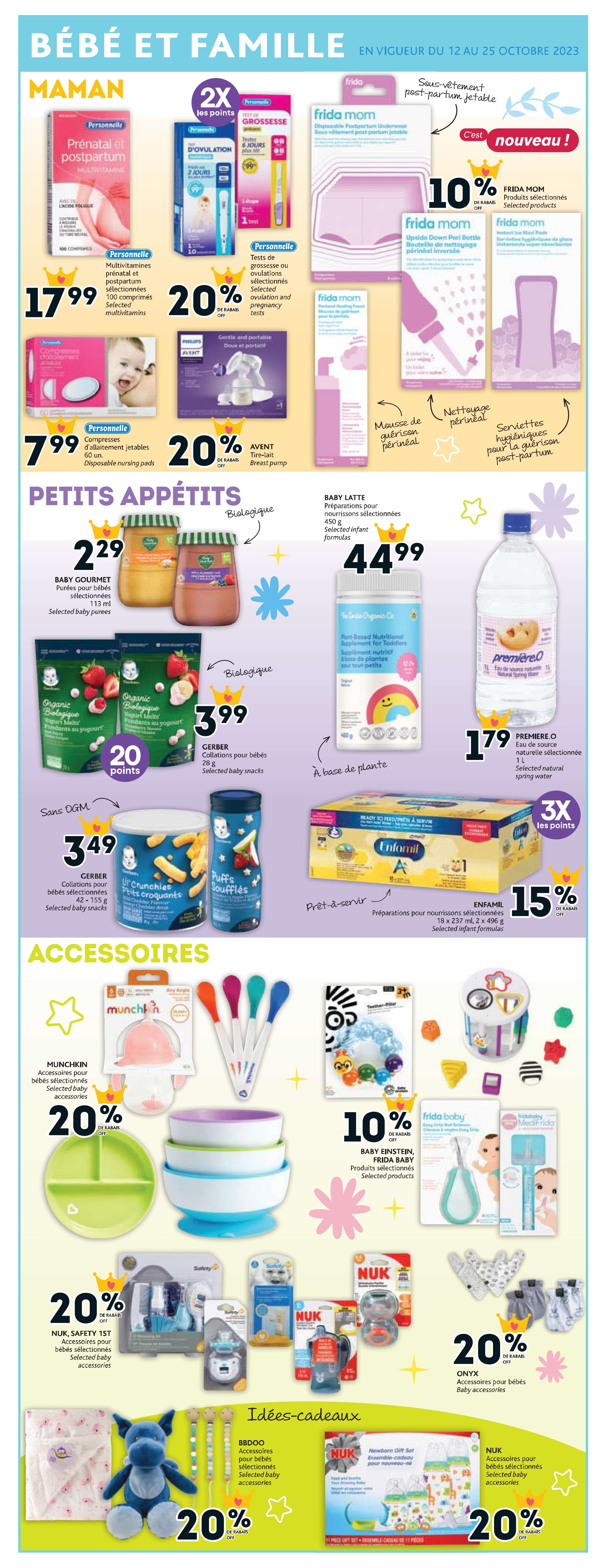 Brunet Baby Flyer October 19 to 25