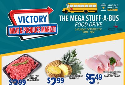 Victory Meat Market Flyer October 17 to 21