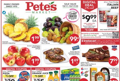 Pete's Fresh Market (IL) Weekly Ad Flyer Specials October 11 to October 17, 2023
