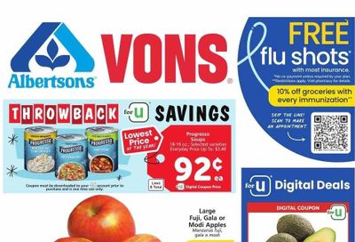 Vons (CA) Weekly Ad Flyer Specials October 11 to October 17, 2023