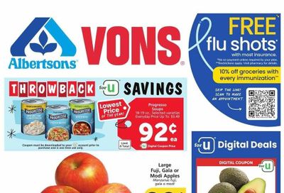 Vons (CA) Weekly Ad Flyer Specials October 11 to October 17, 2023