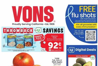 Vons (CA) Weekly Ad Flyer Specials October 11 to October 17, 2023