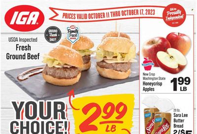 IGA (OH) Weekly Ad Flyer Specials October 11 to October 17, 2023