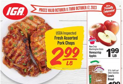 IGA (IN) Weekly Ad Flyer Specials October 11 to October 17, 2023