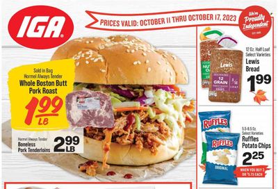 IGA (KY) Weekly Ad Flyer Specials October 11 to October 17, 2023