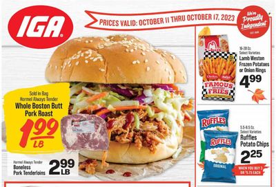 IGA (TN) Weekly Ad Flyer Specials October 11 to October 17, 2023