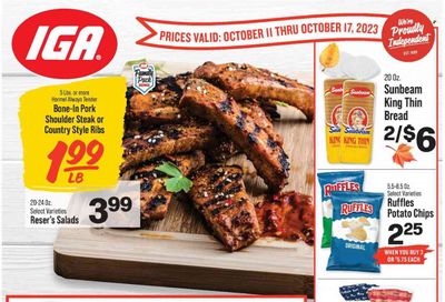 IGA (AL) Weekly Ad Flyer Specials October 11 to October 17, 2023