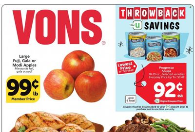 Vons (CA) Weekly Ad Flyer Specials October 11 to October 17, 2023