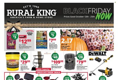Rural King Weekly Ad Flyer Specials October 12 to October 25, 2023