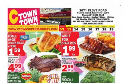C-Town (CT, FL, MA, NJ, NY, PA) Weekly Ad Flyer Specials October 13 to October 19, 2023