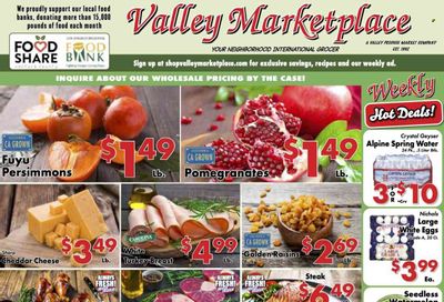 Valley Marketplace (CA) Weekly Ad Flyer Specials October 11 to October 17, 2023