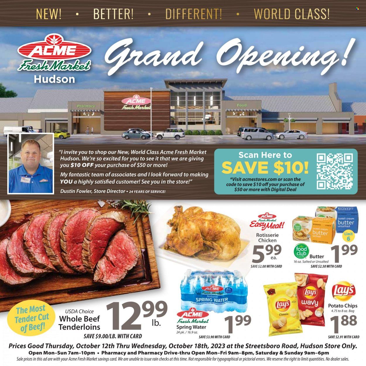 ACME Fresh Market (OH) Weekly Ad Flyer Specials October 12 to October 18, 2023