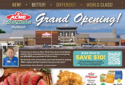 ACME Fresh Market (OH) Weekly Ad Flyer Specials October 12 to October 18, 2023