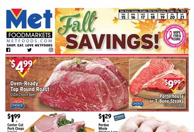 Met Foodmarkets Weekly Ad Flyer Specials October 15 to October 21, 2023