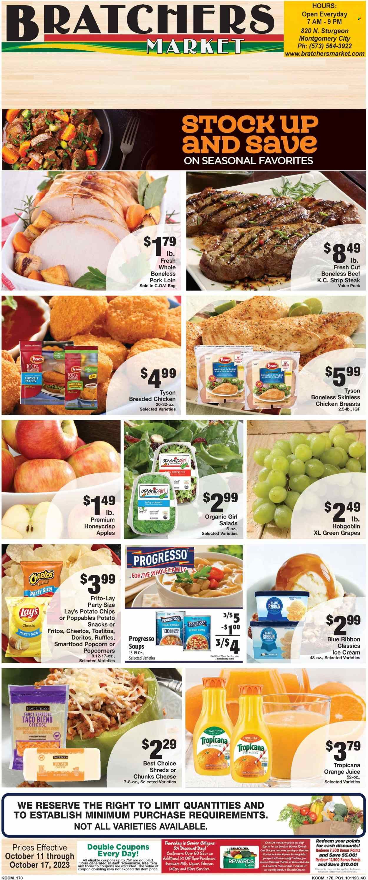 Bratchers Market (MO) Weekly Ad Flyer Specials October 11 to October 17, 2023