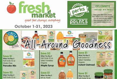 Fresh Market (UT) Weekly Ad Flyer Specials October 1 to October 31, 2023