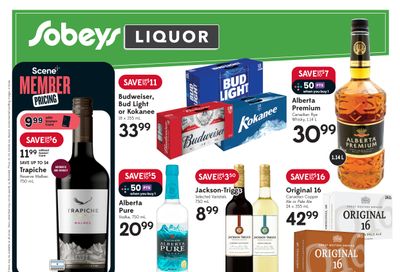 Sobeys (SK) Liquor Flyer October 19 to 25