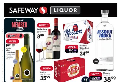 Safeway (BC) Liquor Flyer October 19 to 25