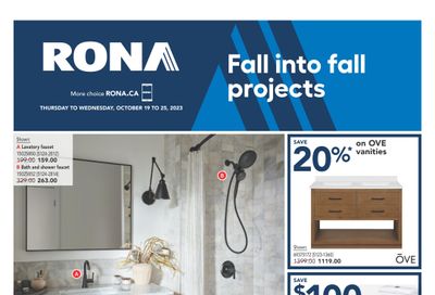 Rona (West) Flyer October 19 to 25