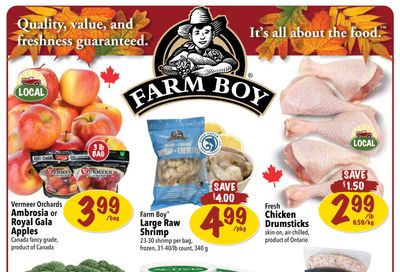 Farm Boy Flyer October 19 to 25