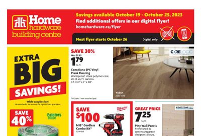 Home Hardware Building Centre (ON) Flyer October 19 to 25