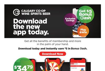 Calgary Co-op Liquor Flyer October 19 to 25