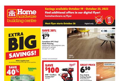 Home Hardware Building Centre (AB) Flyer October 19 to 25