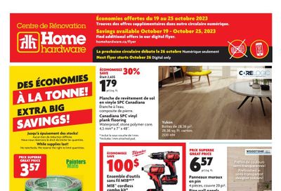 Home Hardware Building Centre (QC) Flyer October 19 to 25