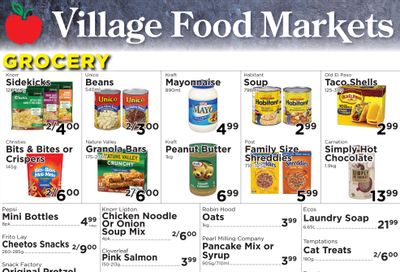 Village Food Market Flyer October 18 to 24