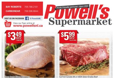 Powell's Supermarket Flyer October 19 to 25