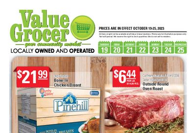 Value Grocer Flyer October 19 to 25