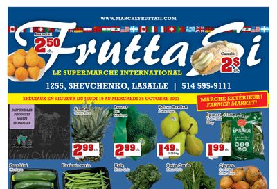 Frutta Si Flyer October 19 to 25