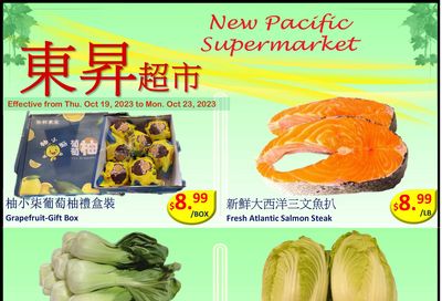New Pacific Supermarket Flyer October 19 to 23
