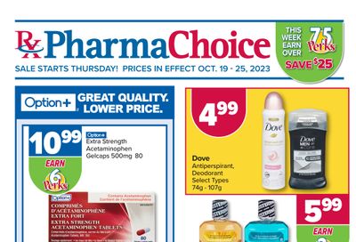 PharmaChoice (BC, AB, SK & MB) Flyer October 19 to 25