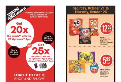 Shoppers Drug Mart (ON) Flyer October 21 to 26