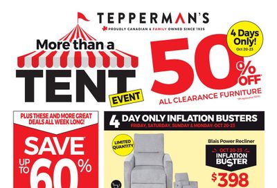 Tepperman's Flyer October 20 to 26