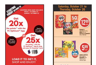 Shoppers Drug Mart (West) Flyer October 21 to 26