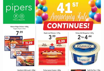Pipers Superstore Flyer October 19 to 25