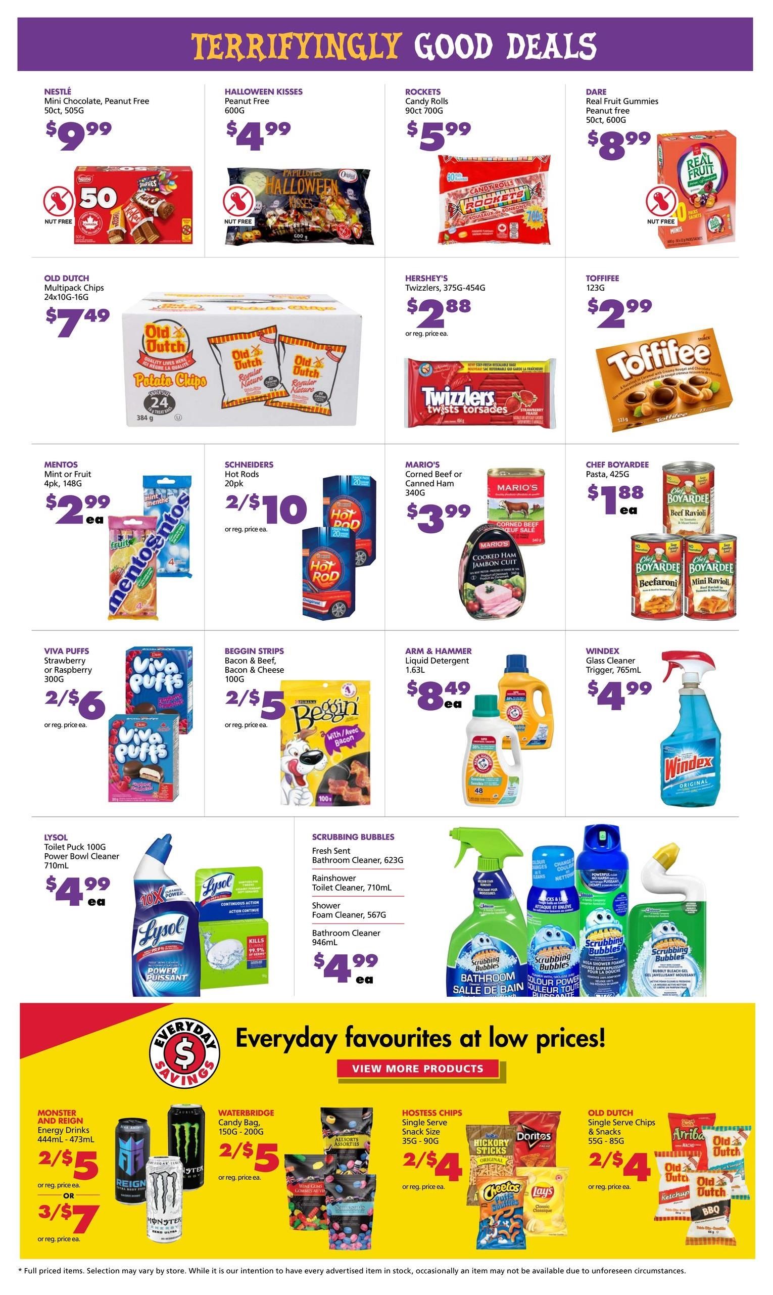 The Bargain Shop & Red Apple Stores Flyer October 19 to 25