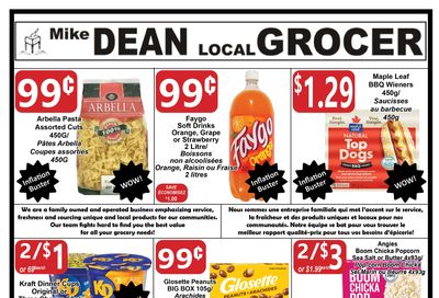 Mike Dean Local Grocer Flyer October 20 to 26
