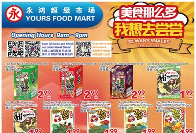 Yours Food Mart Flyer October 20 to 26
