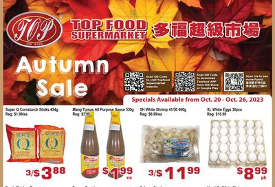 Top Food Supermarket Flyer October 20 to 26