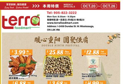 Terra Foodmart Flyer October 20 to 26