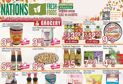 Nations Fresh Foods (Hamilton) Flyer October 20 to 26
