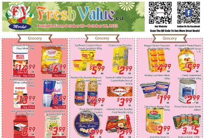 Fresh Value Flyer October 20 to 26